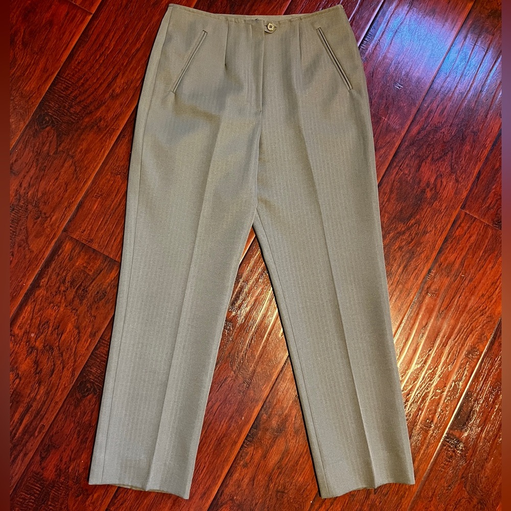 Mr. B Olive Elegant Trousers